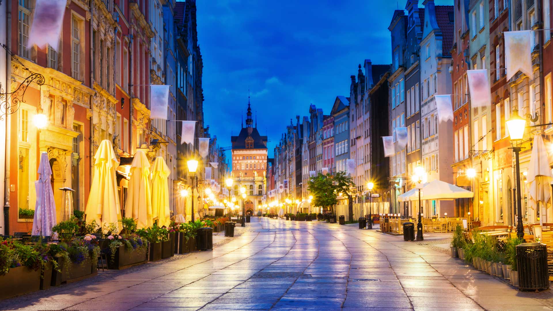 Gold Gate in Gdańsk, Poland